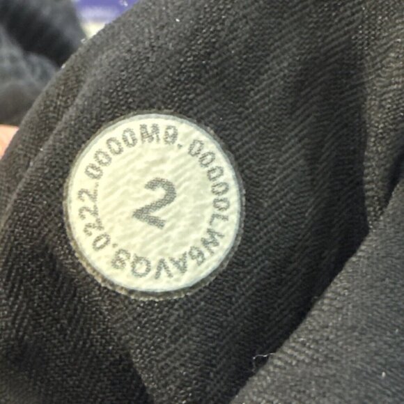 Lululemon Dance Studio Crop 25" Mid Rise W6AVQS Swift True Navy Blue Womens 2 - Picture 9 of 10